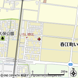 福井県坂井市春江町いちい野北周辺の地図