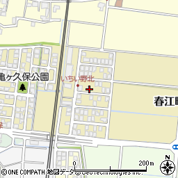福井県坂井市春江町いちい野北307周辺の地図