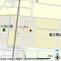 福井県坂井市春江町いちい野北304周辺の地図