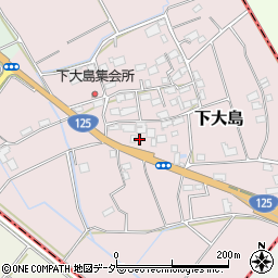 茨城県つくば市下大島757周辺の地図
