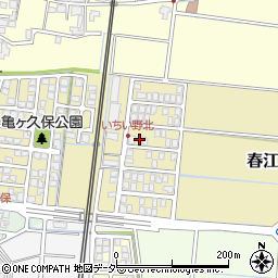 福井県坂井市春江町いちい野北308周辺の地図
