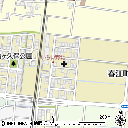 福井県坂井市春江町いちい野北306周辺の地図