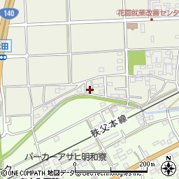 埼玉県深谷市永田530周辺の地図