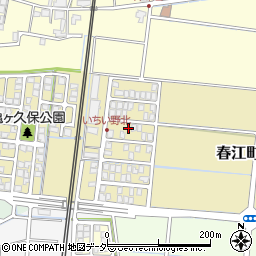 福井県坂井市春江町いちい野北313周辺の地図