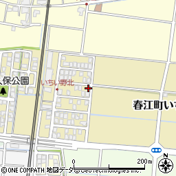 福井県坂井市春江町いちい野北301周辺の地図