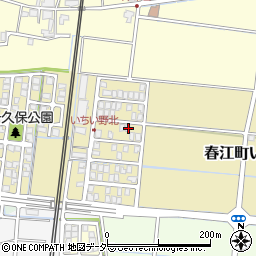 福井県坂井市春江町いちい野北315周辺の地図