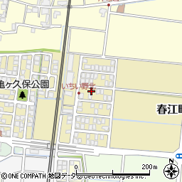 福井県坂井市春江町いちい野北312周辺の地図