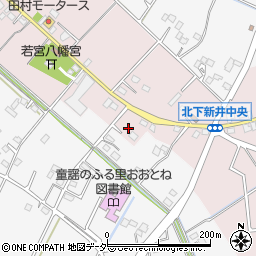 埼玉県加須市北下新井407周辺の地図