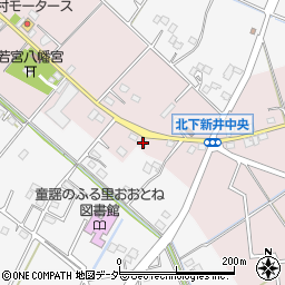 埼玉県加須市北下新井404周辺の地図