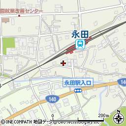埼玉県深谷市永田153周辺の地図