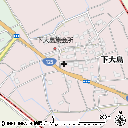 茨城県つくば市下大島832周辺の地図