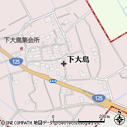 茨城県つくば市下大島794周辺の地図