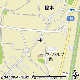 茨城県行方市捻木351周辺の地図