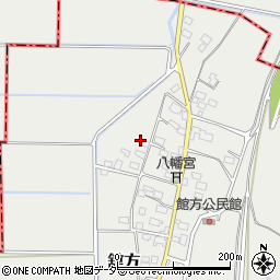 茨城県常総市舘方91周辺の地図