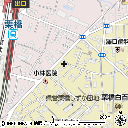 セブンイレブン久喜栗橋東１丁目店周辺の地図