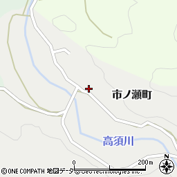福井県福井市市ノ瀬町周辺の地図