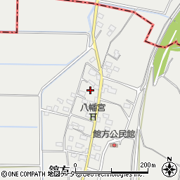 茨城県常総市舘方65周辺の地図