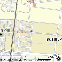 福井県坂井市春江町いちい野北202周辺の地図