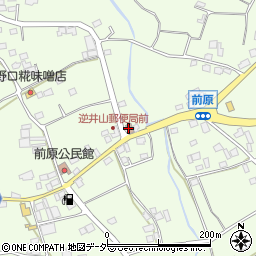逆井山郵便局 ＡＴＭ周辺の地図