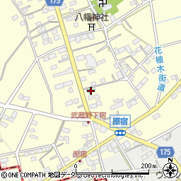 埼玉県深谷市武蔵野1760周辺の地図