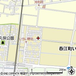 福井県坂井市春江町いちい野北203周辺の地図