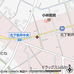 埼玉県加須市北下新井326周辺の地図