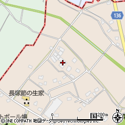 茨城県常総市国生1156-2周辺の地図