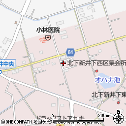 埼玉県加須市北下新井288-1周辺の地図