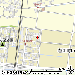福井県坂井市春江町いちい野北216周辺の地図
