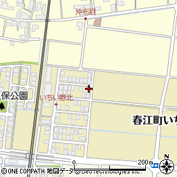 福井県坂井市春江町いちい野北201周辺の地図