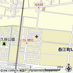 福井県坂井市春江町いちい野北215周辺の地図