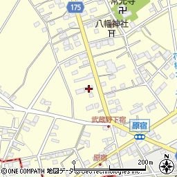埼玉県深谷市武蔵野1568周辺の地図