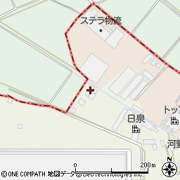 茨城県常総市岡田2140-12周辺の地図