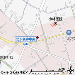 埼玉県加須市北下新井328周辺の地図