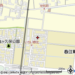 福井県坂井市春江町いちい野北212周辺の地図
