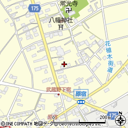 埼玉県深谷市武蔵野1770周辺の地図