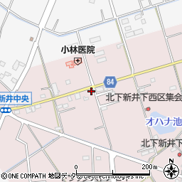 埼玉県加須市北下新井306-1周辺の地図