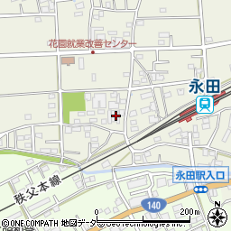埼玉県深谷市永田1447周辺の地図