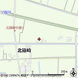 埼玉県加須市北篠崎1709周辺の地図