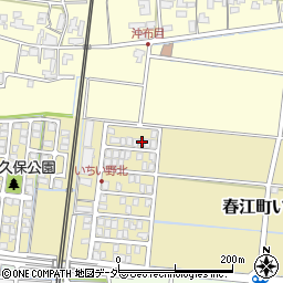 福井県坂井市春江町いちい野北104周辺の地図