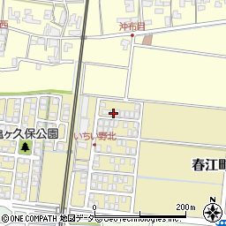 福井県坂井市春江町いちい野北107周辺の地図
