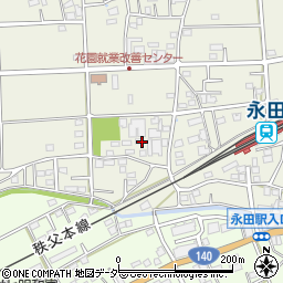 埼玉県深谷市永田1446周辺の地図