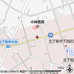 埼玉県加須市北下新井307周辺の地図