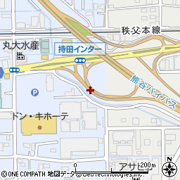 持田ＩＣ周辺の地図