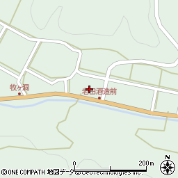 岐阜県高山市清見町牧ケ洞1626周辺の地図