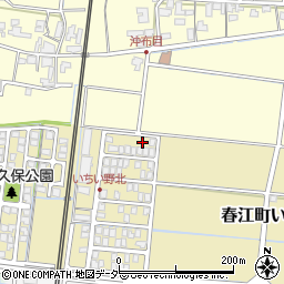 福井県坂井市春江町いちい野北116周辺の地図