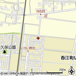 福井県坂井市春江町いちい野北115周辺の地図