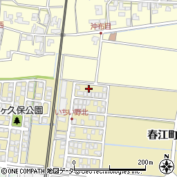 福井県坂井市春江町いちい野北113周辺の地図