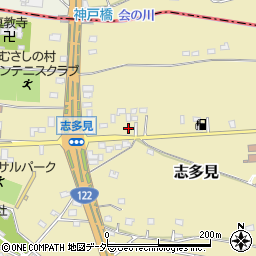 埼玉県加須市志多見1781-4周辺の地図