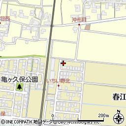福井県坂井市春江町いちい野北110周辺の地図